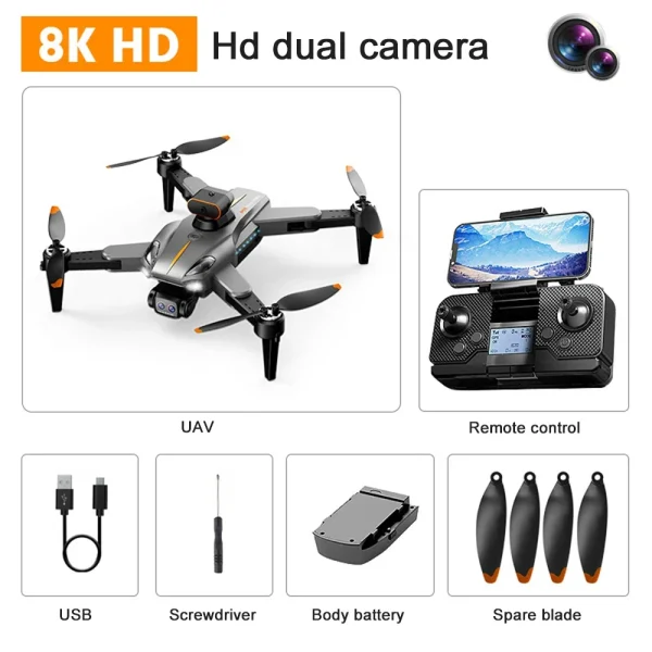 Xiaomi P11 Max Drone GPS Professinal 8K HD Camera Four-way Dual-Camera Intelligent Obstacle Avoidanc Brushless Quadrotor 10000M