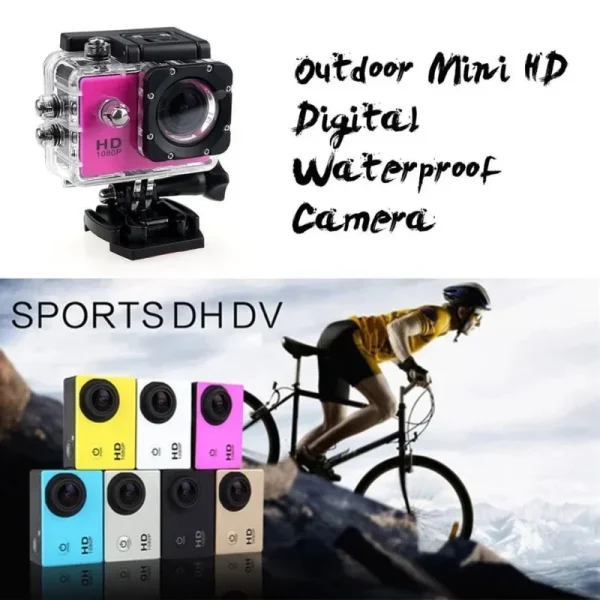 4k HD Mini Action Camera WiFi Remote Control Sport Camera Underwater Waterproof Video Recording Cameras Action Video Cameras